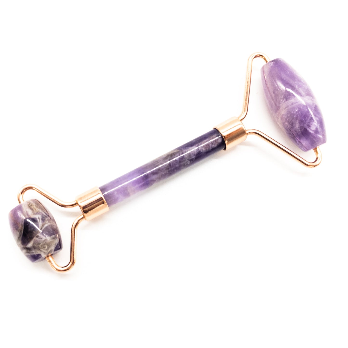 Copper & Crystal Face Roller - Massager for facial fine lines, puffiness, and tired eyes