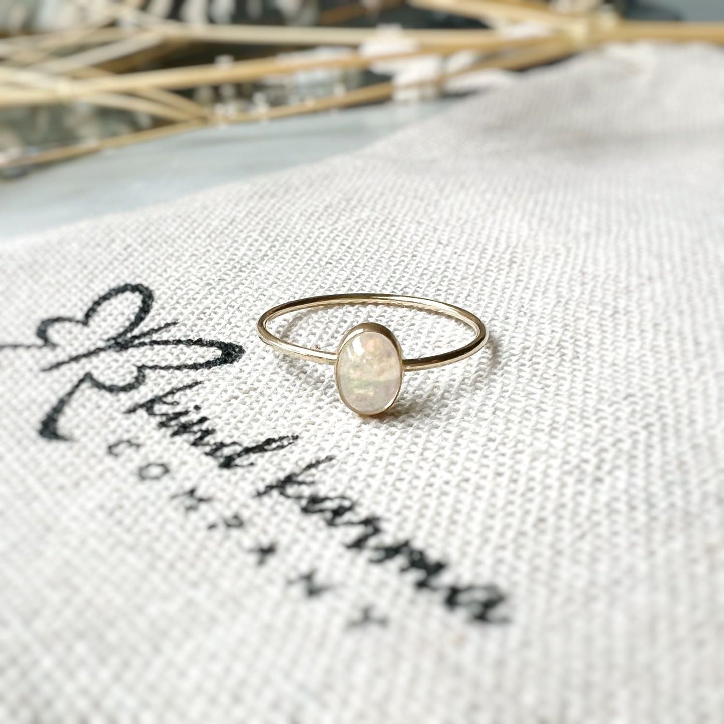 Opal Solitaire Ring - Kind Karma