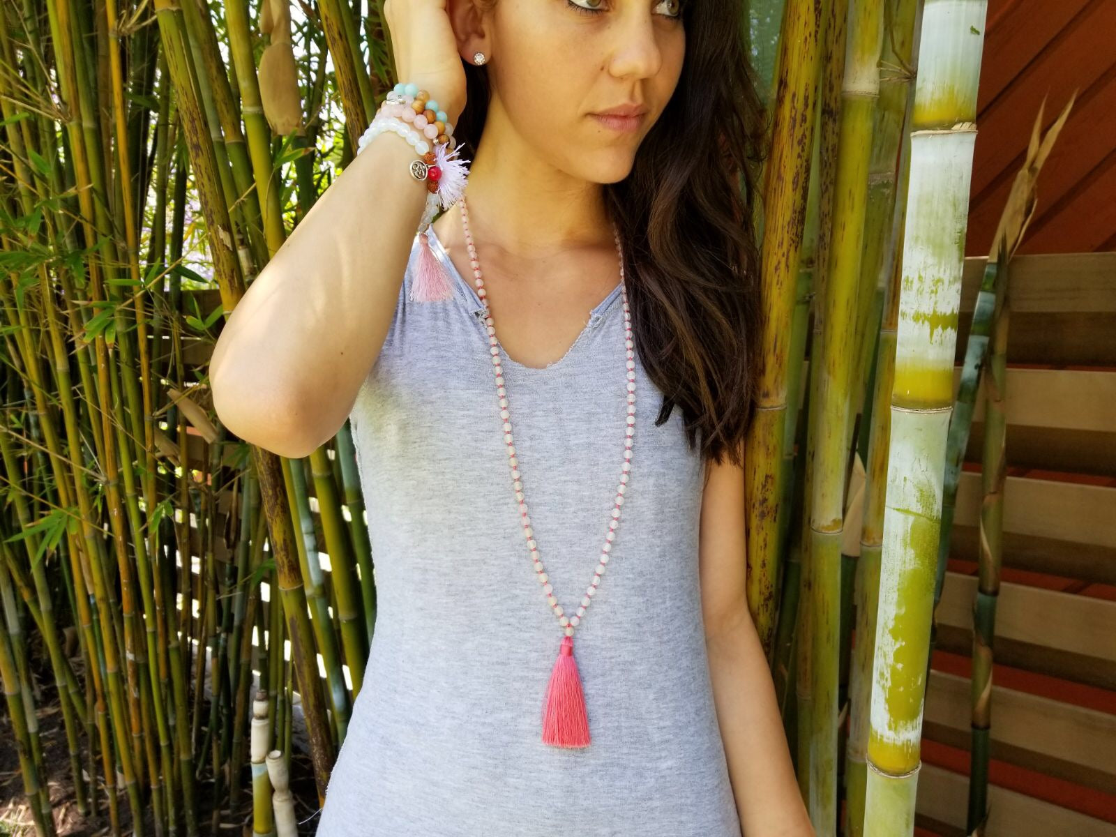 Love Mala- Rose Quartz-3