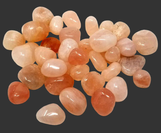 Rose Quartz Tumbled Genuine Polished Gemstone - 1" per piece
