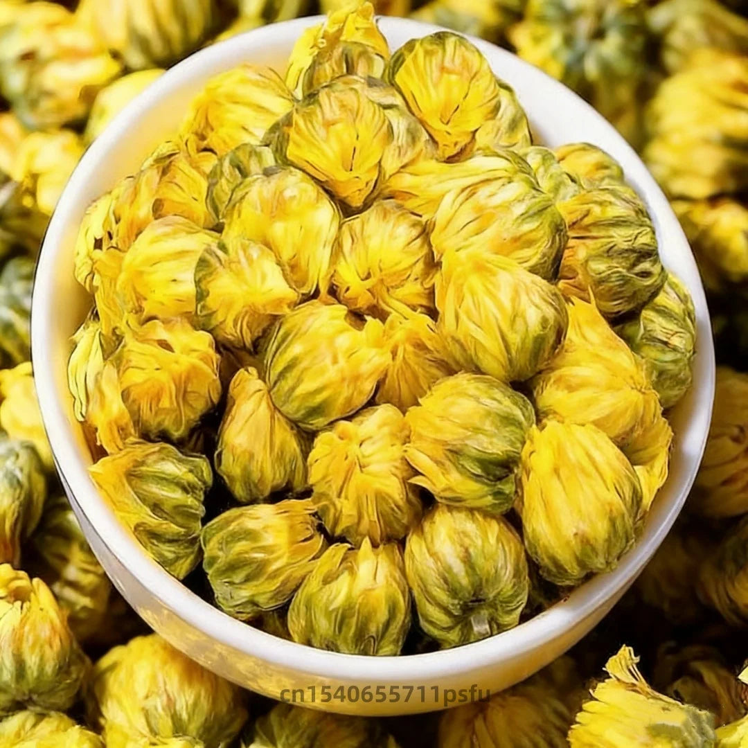 Premium Dried Chrysanthemum Buds – Ritual Herbs for Protection, Dream Work, Herbal Pillows & Spiritual Home Decor