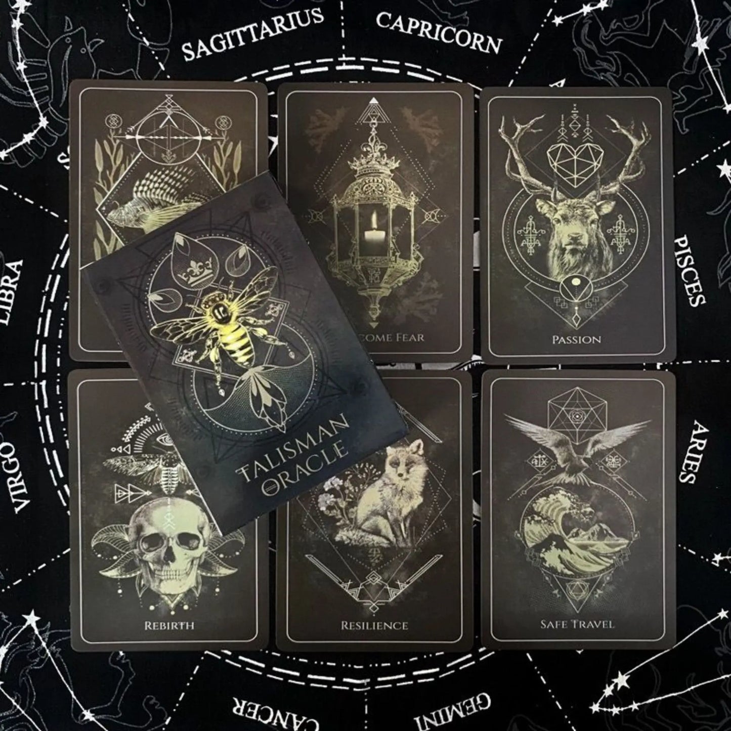 Talisman Oracle Mini Deck | Pocket-Size Oracle Cards for Intuitive Guidance & Spiritual Insight