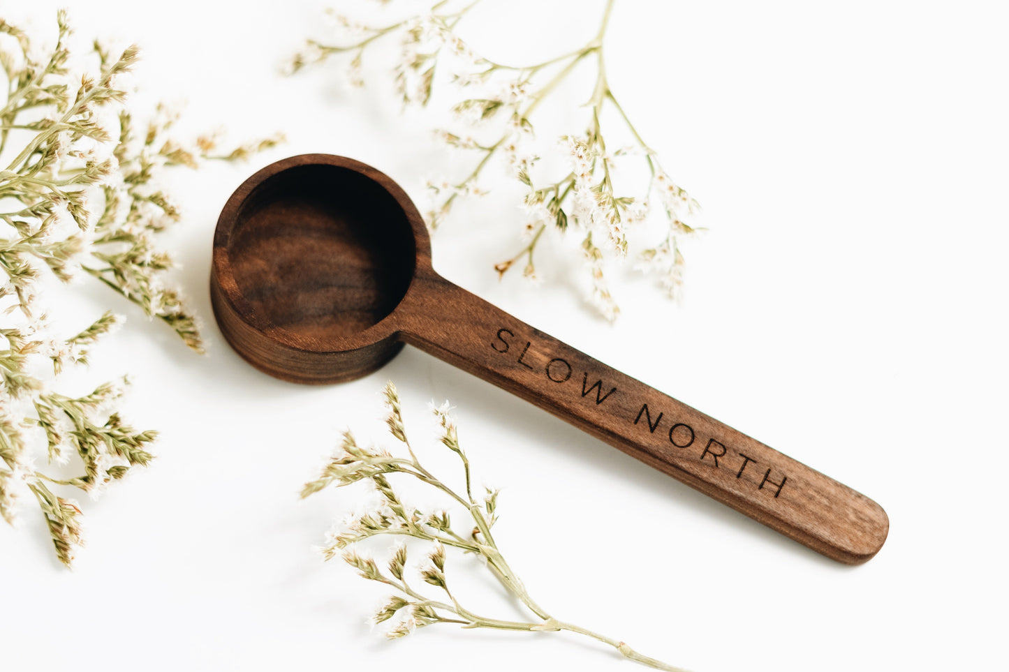 Elegant Wooden Scoops - Black Walnut