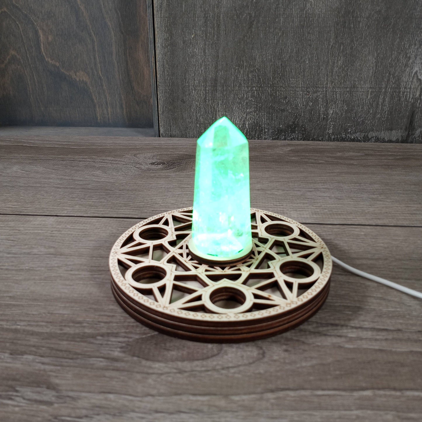 Keystone Crystals - LED Crystal Display Light Stand – Wholesale for Retailers