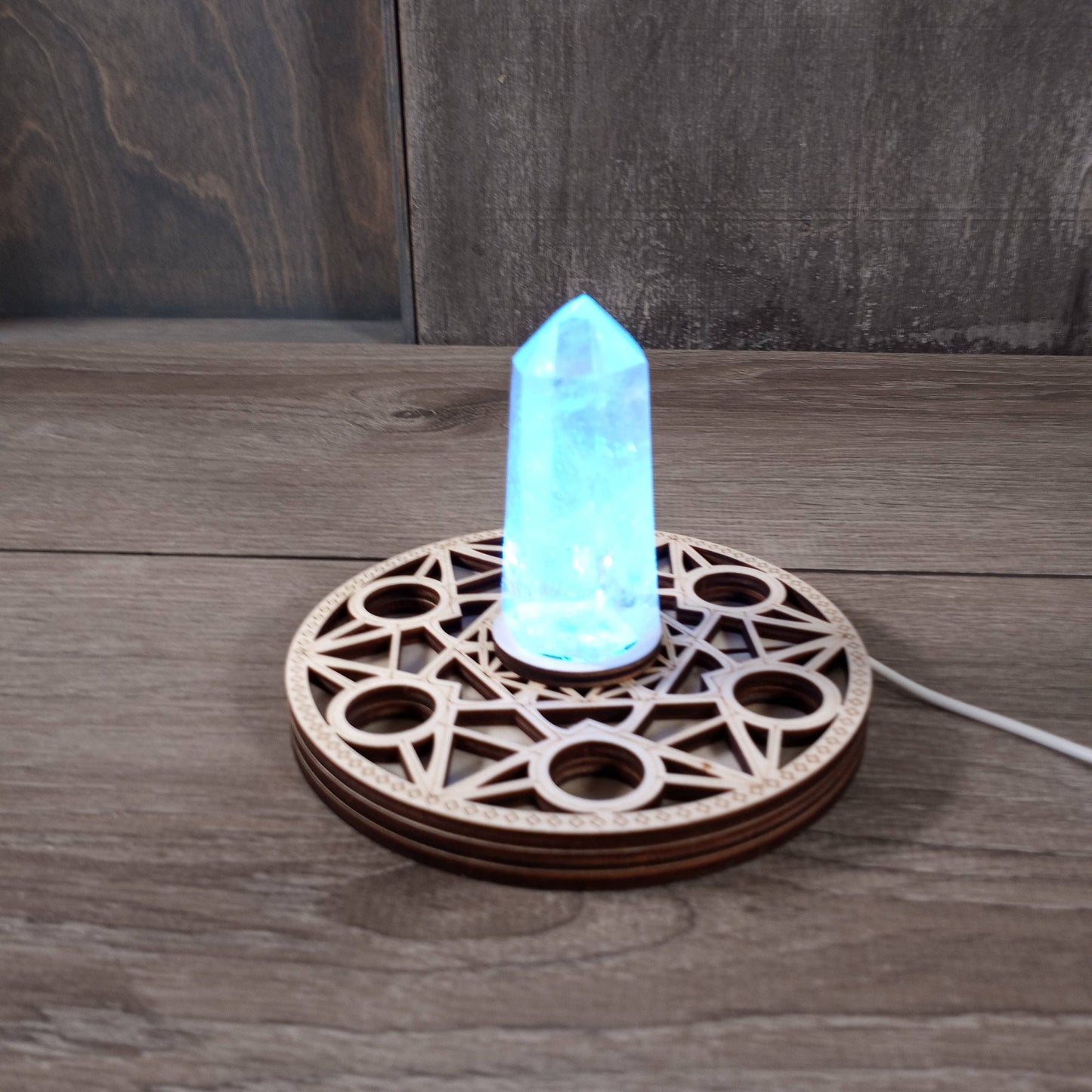 Keystone Crystals - LED Crystal Display Light Stand – Wholesale for Retailers