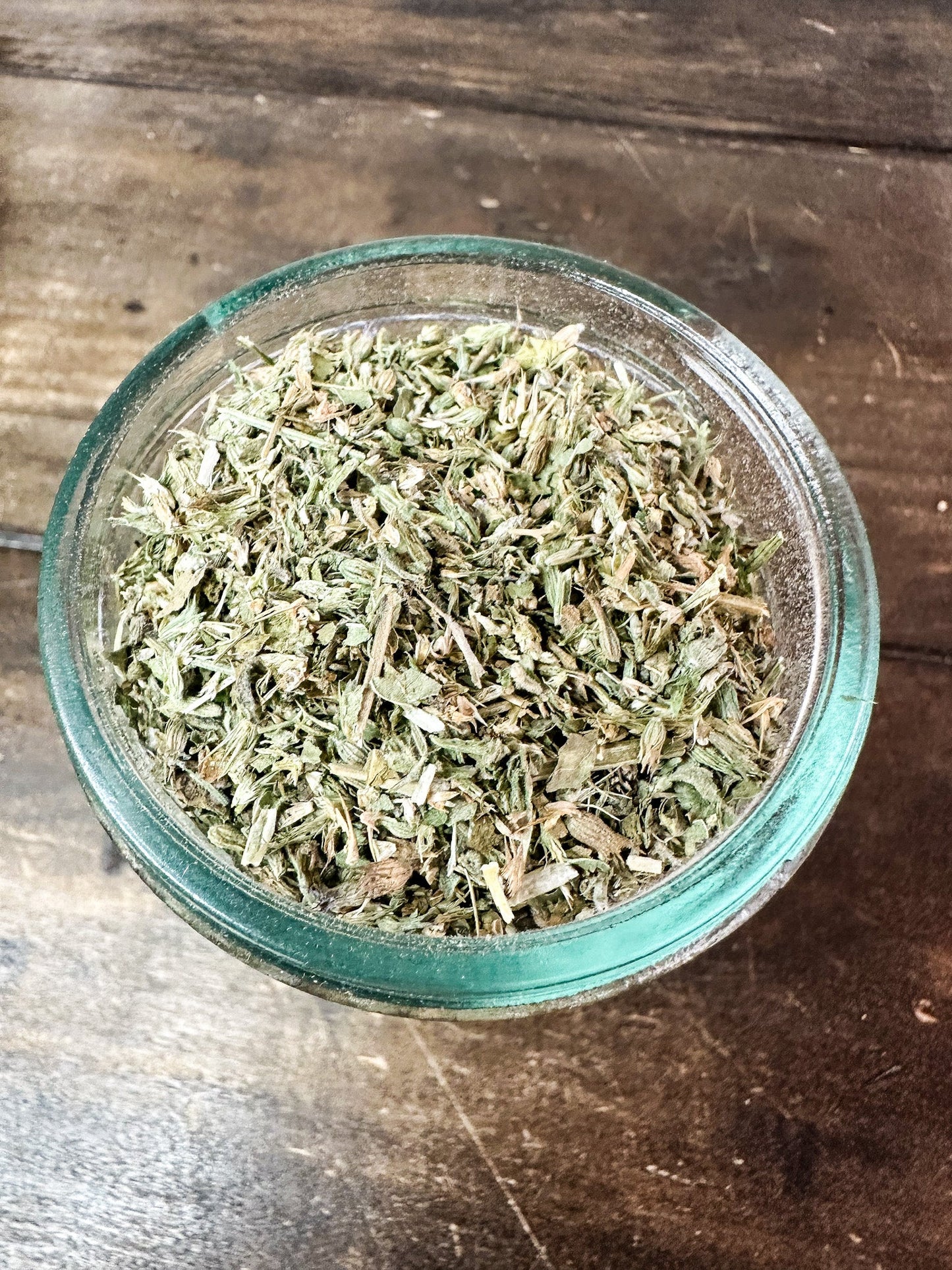 Dried Herb Apothecary Jar | Pre-filled to Build your own custom apothecary collection