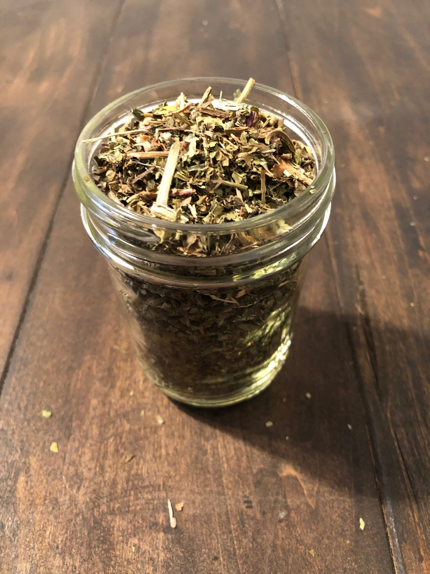 Dried Herb Apothecary Jar | Pre-filled to Build your own custom apothecary collection