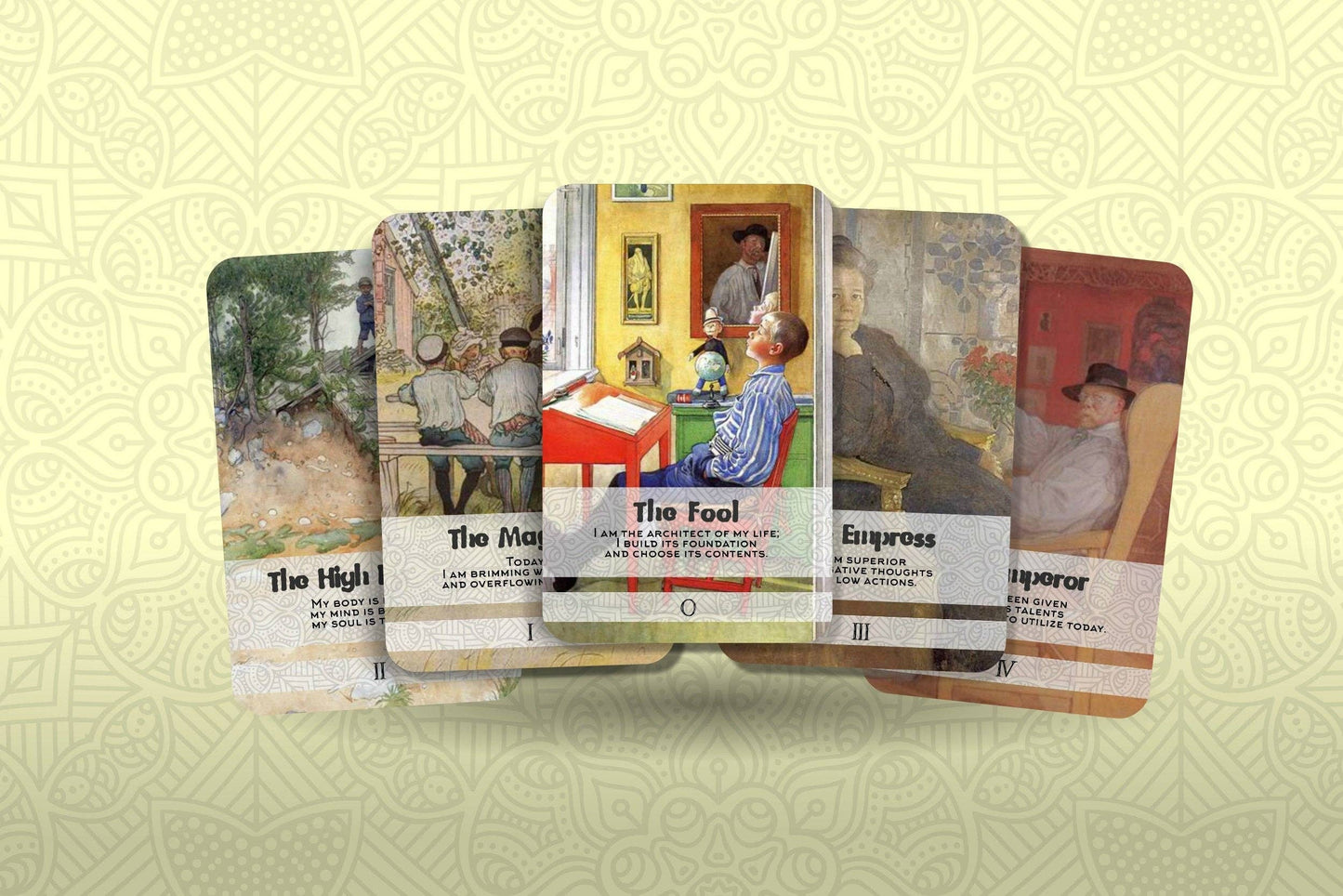 Affirmation Tarot  - Major Arcana - Carl Larsson