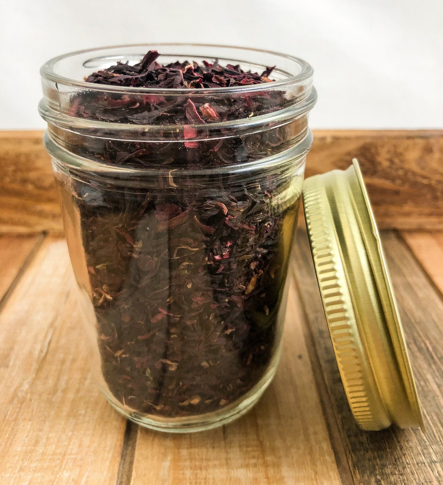 Dried Herb Apothecary Jar | Pre-filled to Build your own custom apothecary collection