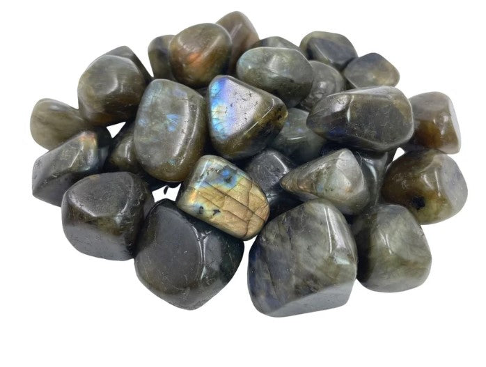 Labradorite Tumbled Stone (1 kg pack)