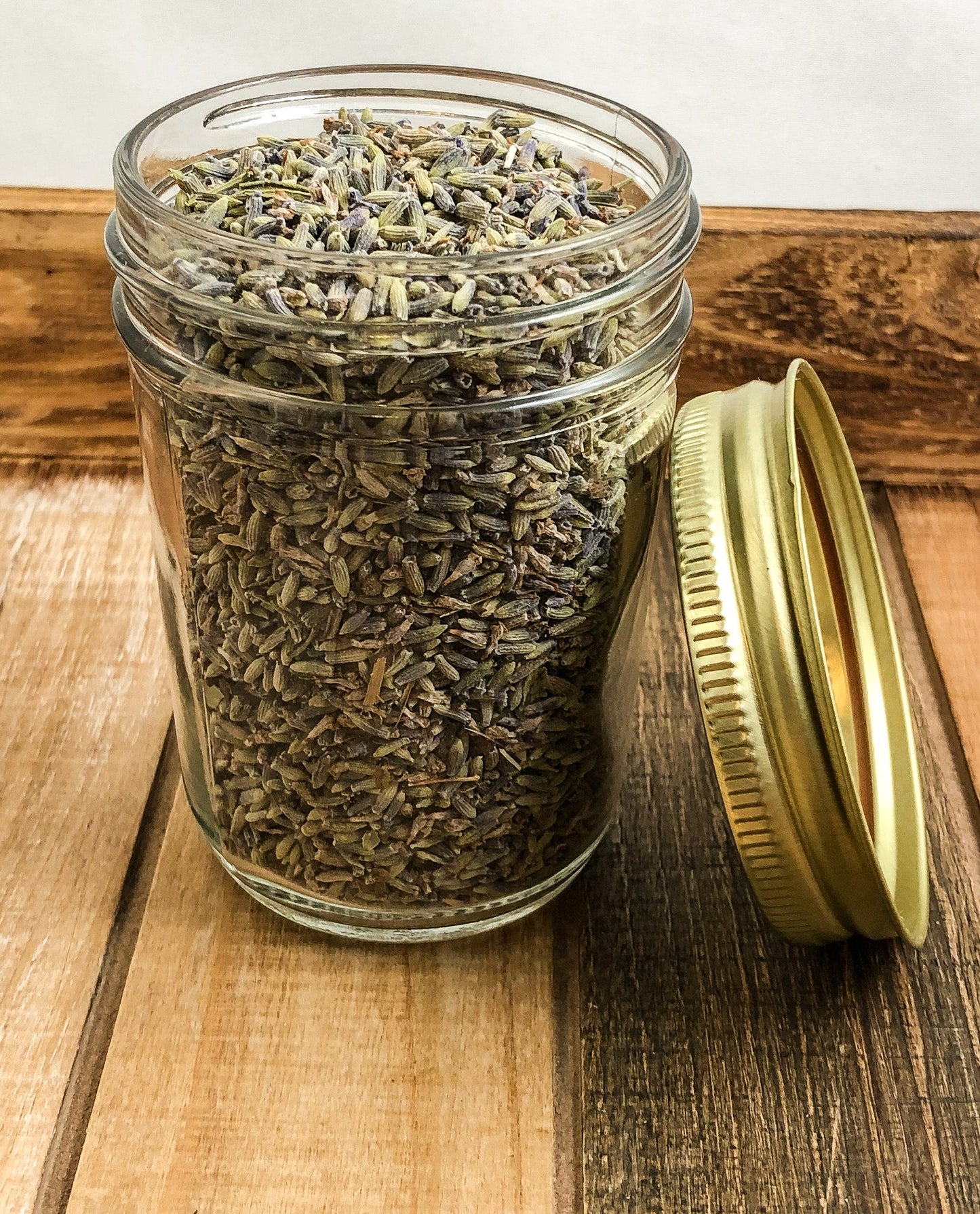 Dried Herb Apothecary Jar | Pre-filled to Build your own custom apothecary collection