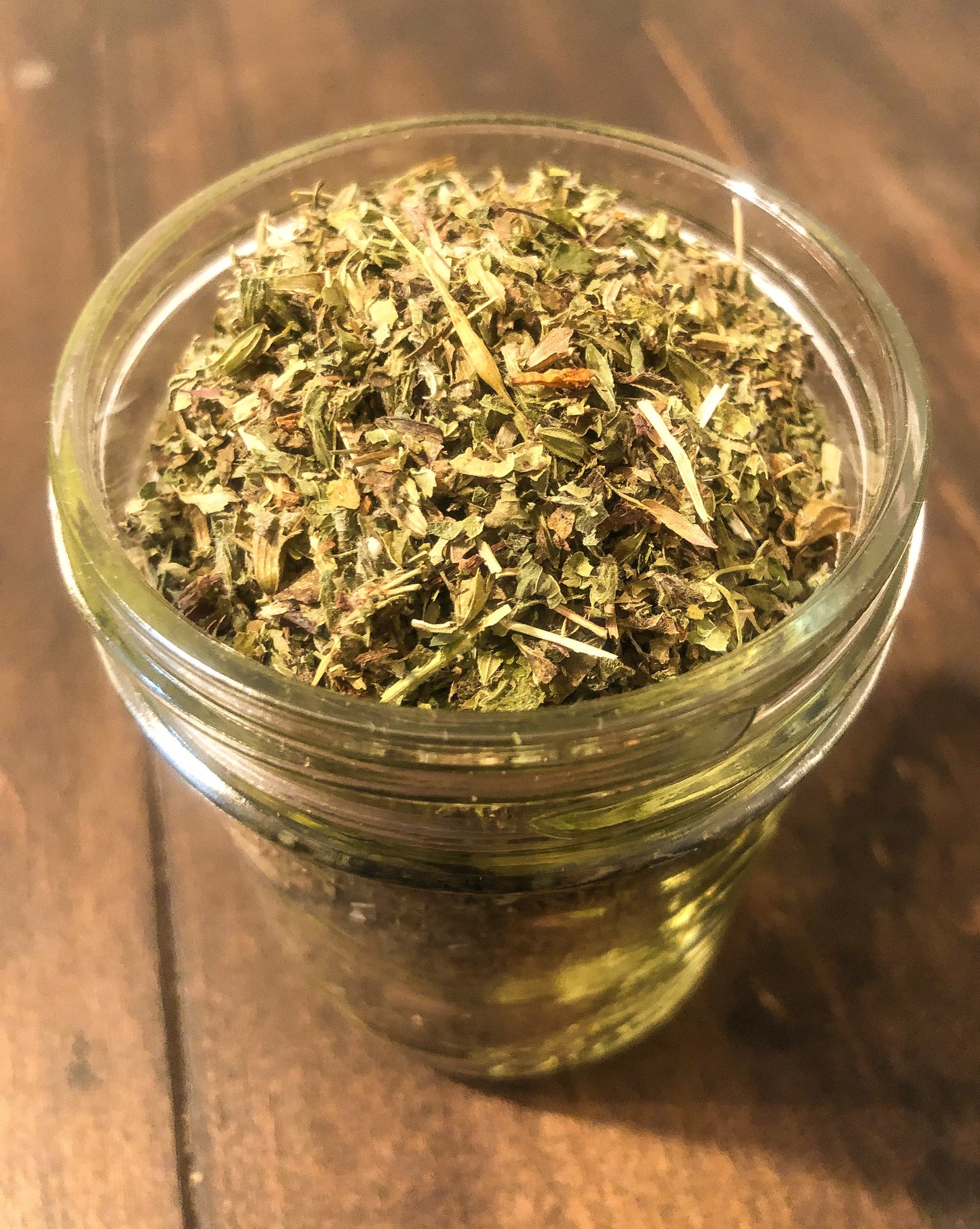 Dried Herb Apothecary Jar | Pre-filled to Build your own custom apothecary collection