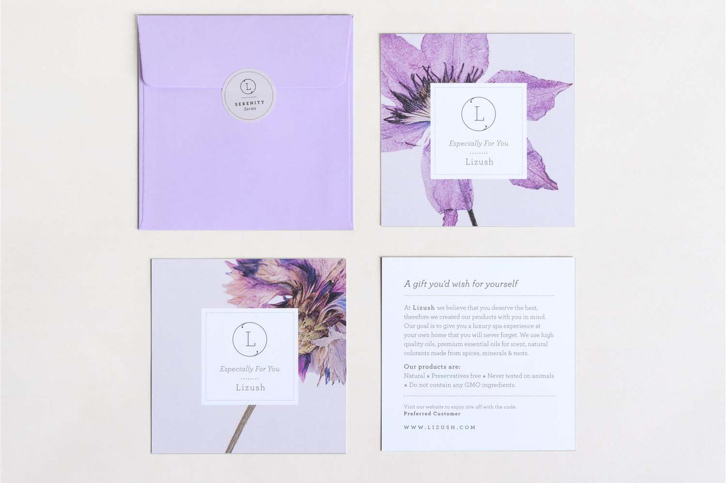 Heart Shaped Lavender Shower Steamers Gift Box-Set of 5