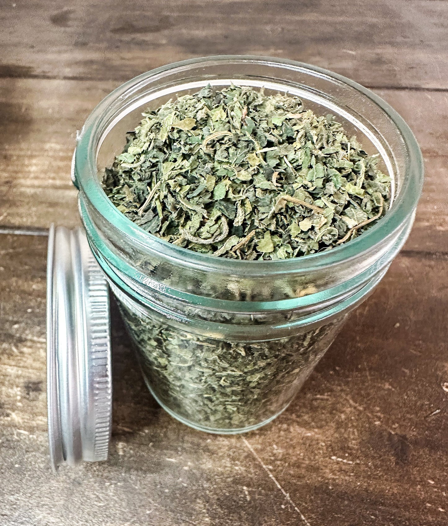 Dried Herb Apothecary Jar | Pre-filled to Build your own custom apothecary collection