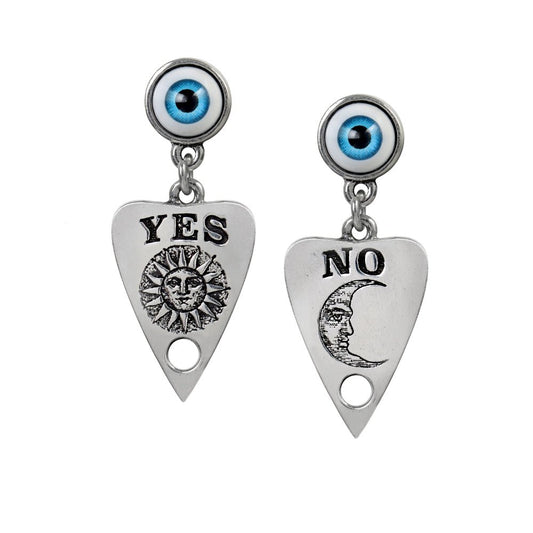 Ouija Planchette Dropper Earrings