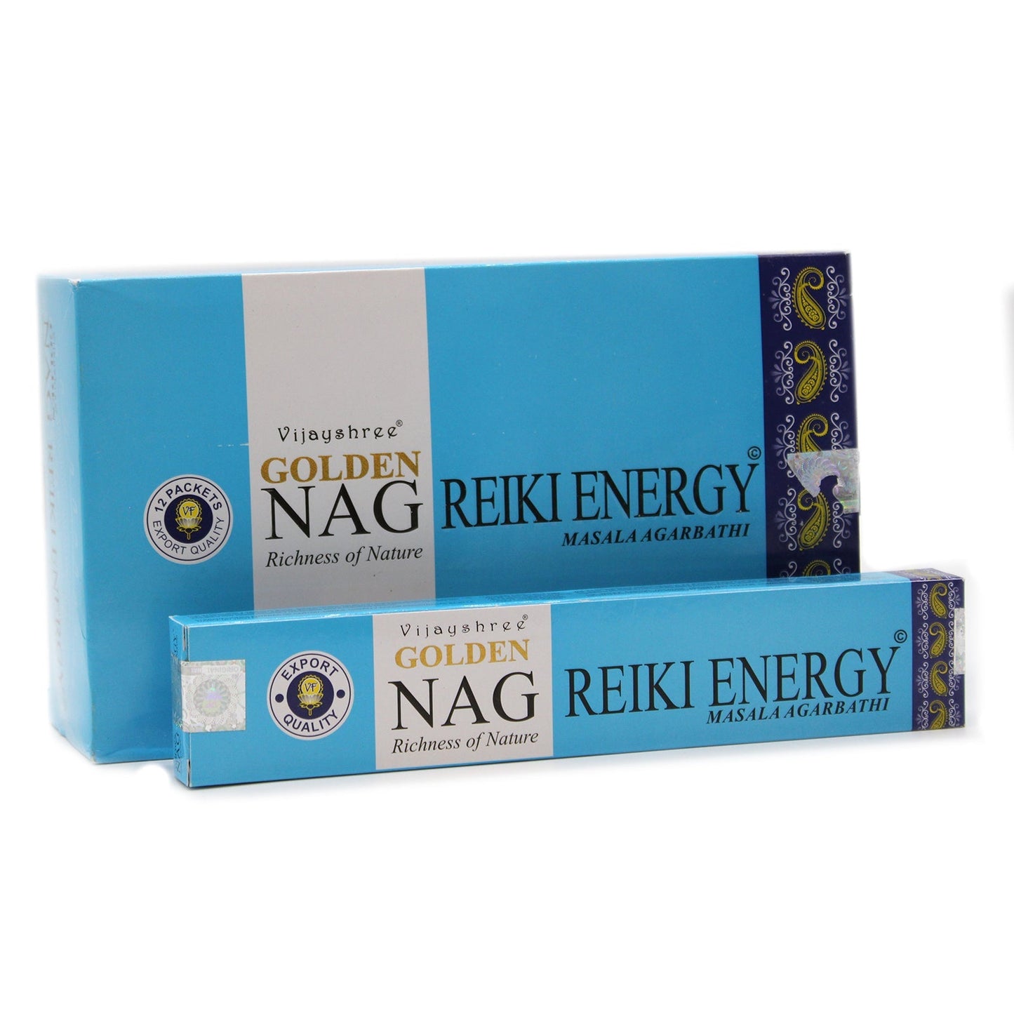 Reiki Golden Nag | Incense Sticks Joss 15g | Premium Scents | Fragrance | Hand Rolled | Yoga | Aromatherapy | Meditation-0
