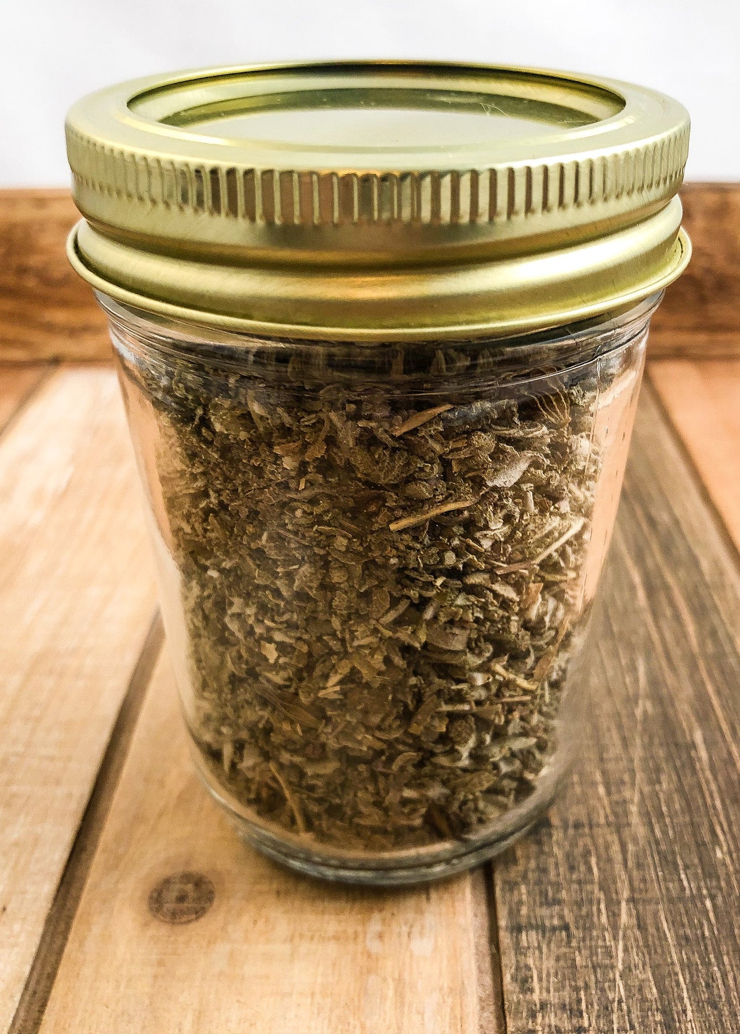 Dried Herb Apothecary Jar | Pre-filled to Build your own custom apothecary collection