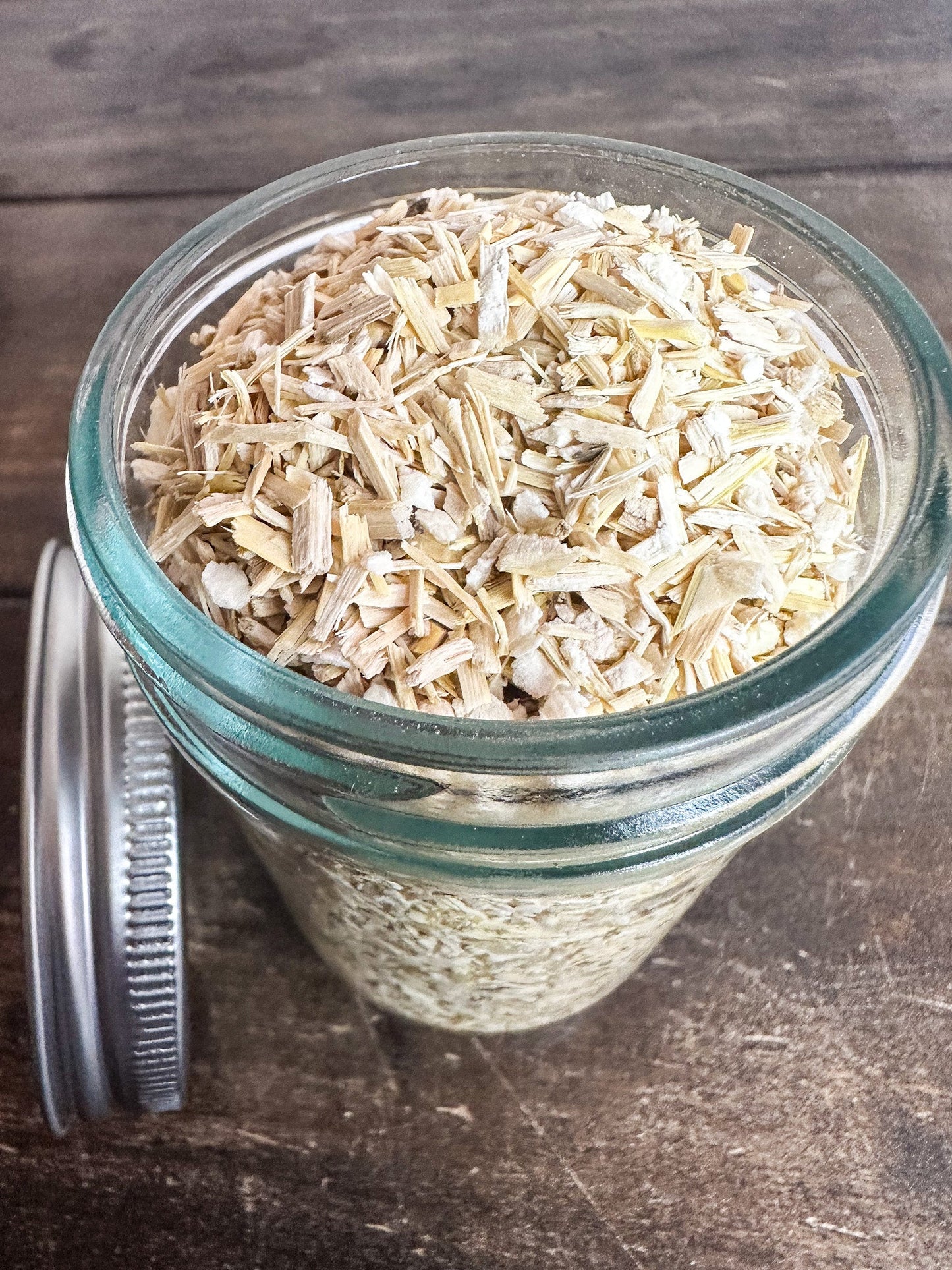 Dried Herb Apothecary Jar | Pre-filled to Build your own custom apothecary collection