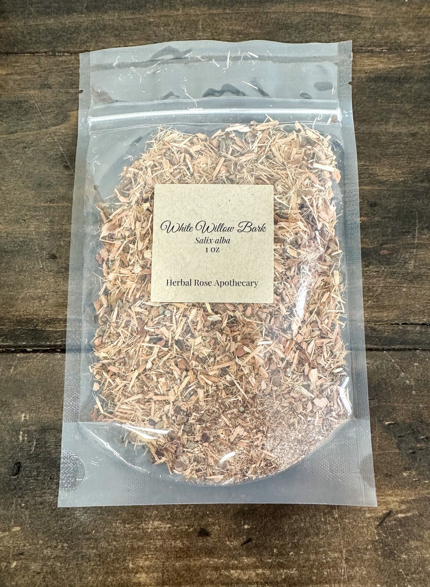 🌿 Dried White Willow Bark (Salix alba)